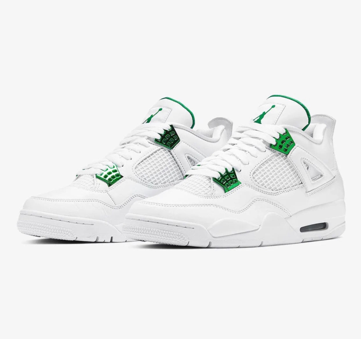 Air Jordan Retro 4 - Metallic Green