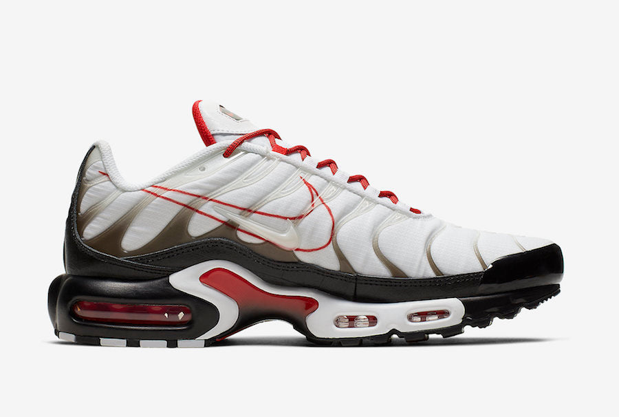 Nike Air Max Plus TN – White Graphic Paper
