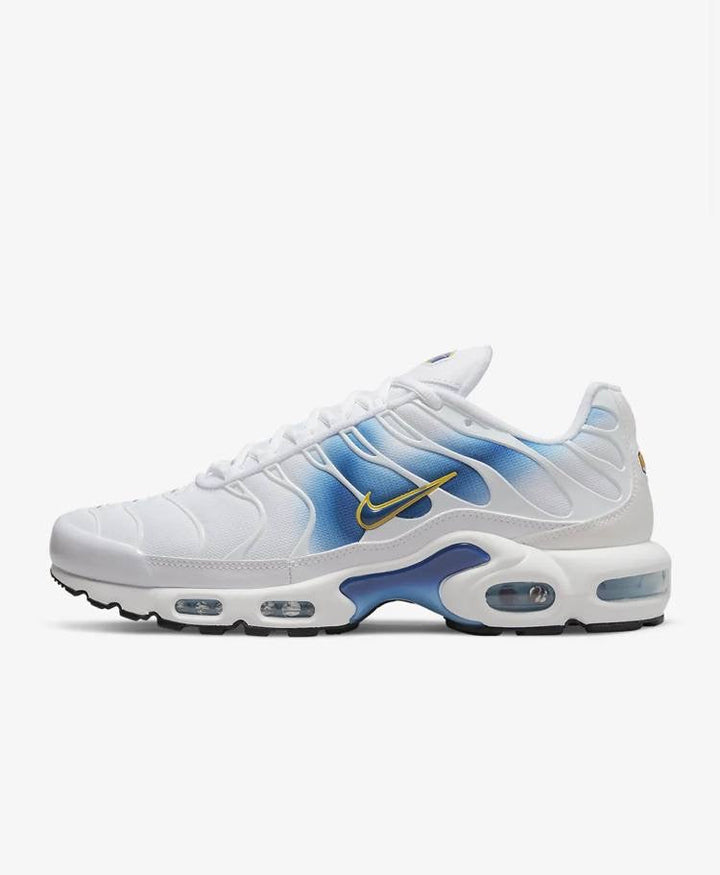 Nike Air Max Plus TN – Spray Paint Swoosh White/Blue