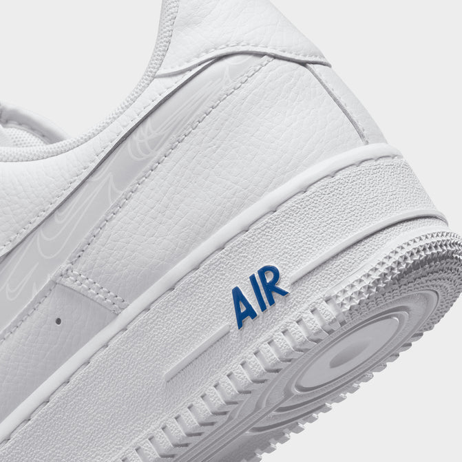 Nike Air Force 1 '07 - White - Dark Marina Blue