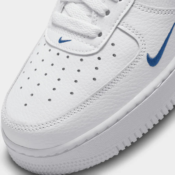 Nike Air Force 1 '07 - White - Dark Marina Blue