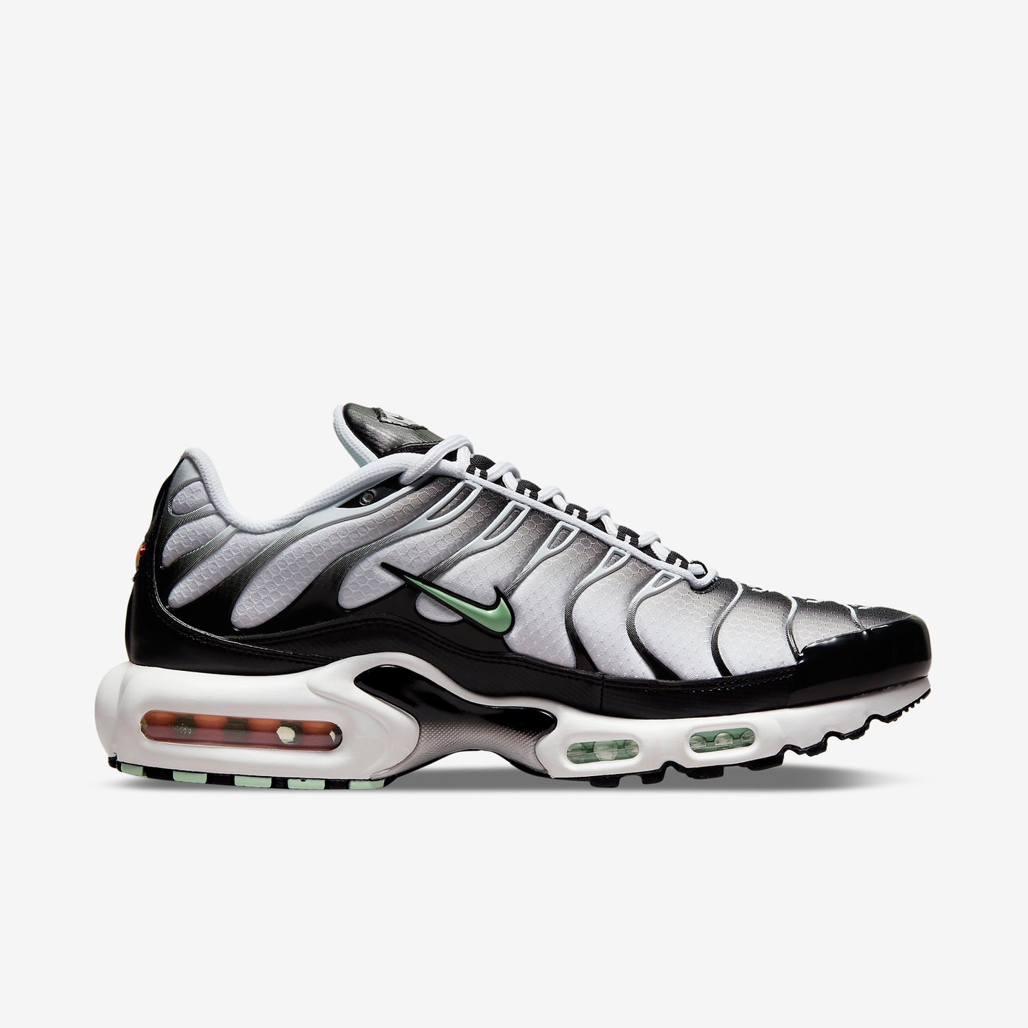 Nike Air Max Plus TN – White/Black - Mint Green