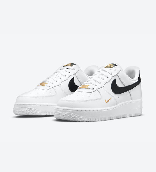 Nike Air Force 1 '07 - Essential White/Black/Gold