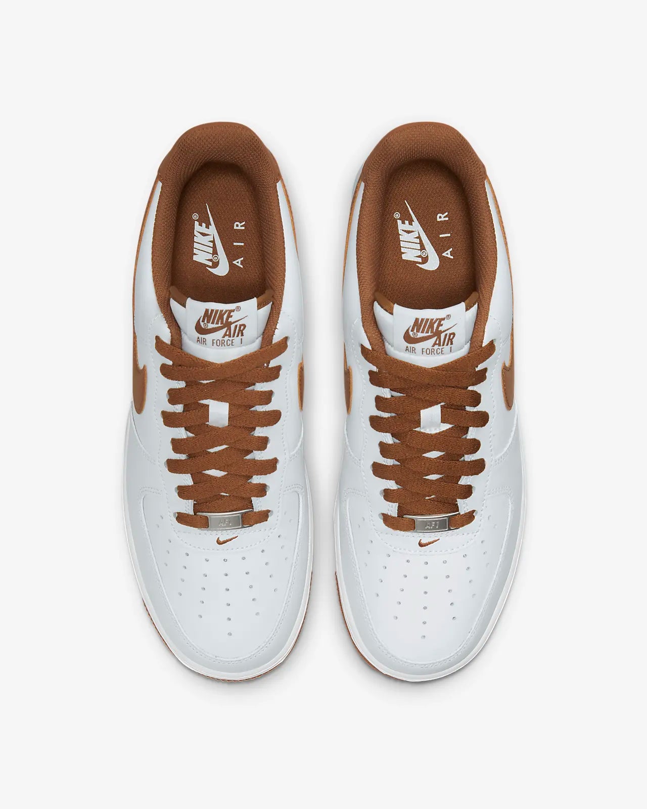 Nike Air Force 1 '07 - White & Pecan Brown